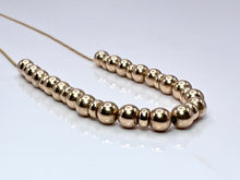 Load image into Gallery viewer, Gold Beaded Necklace