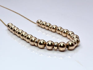 Gold Beaded Necklace